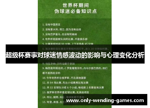 超级杯赛事对球迷情感波动的影响与心理变化分析 超级杯赛事对球迷情感波动的影响与心理变化分析