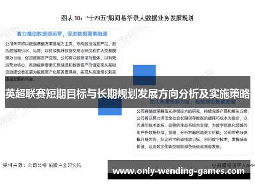 英超联赛短期目标与长期规划发展方向分析及实施策略 英超联赛短期目标与长期规划发展方向分析及实施策略
